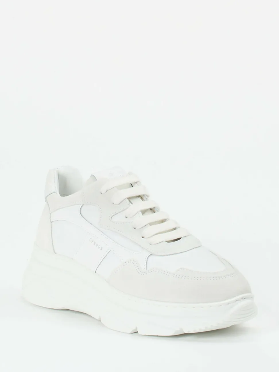 Copenhagen – Chunky Sneaker aus Veloursleder Offwhite