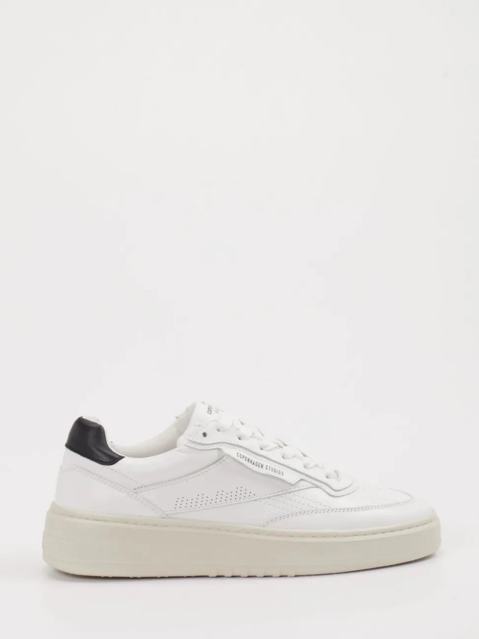 Copenhagen – Low-Top Sneaker aus Kalbleder Weiß