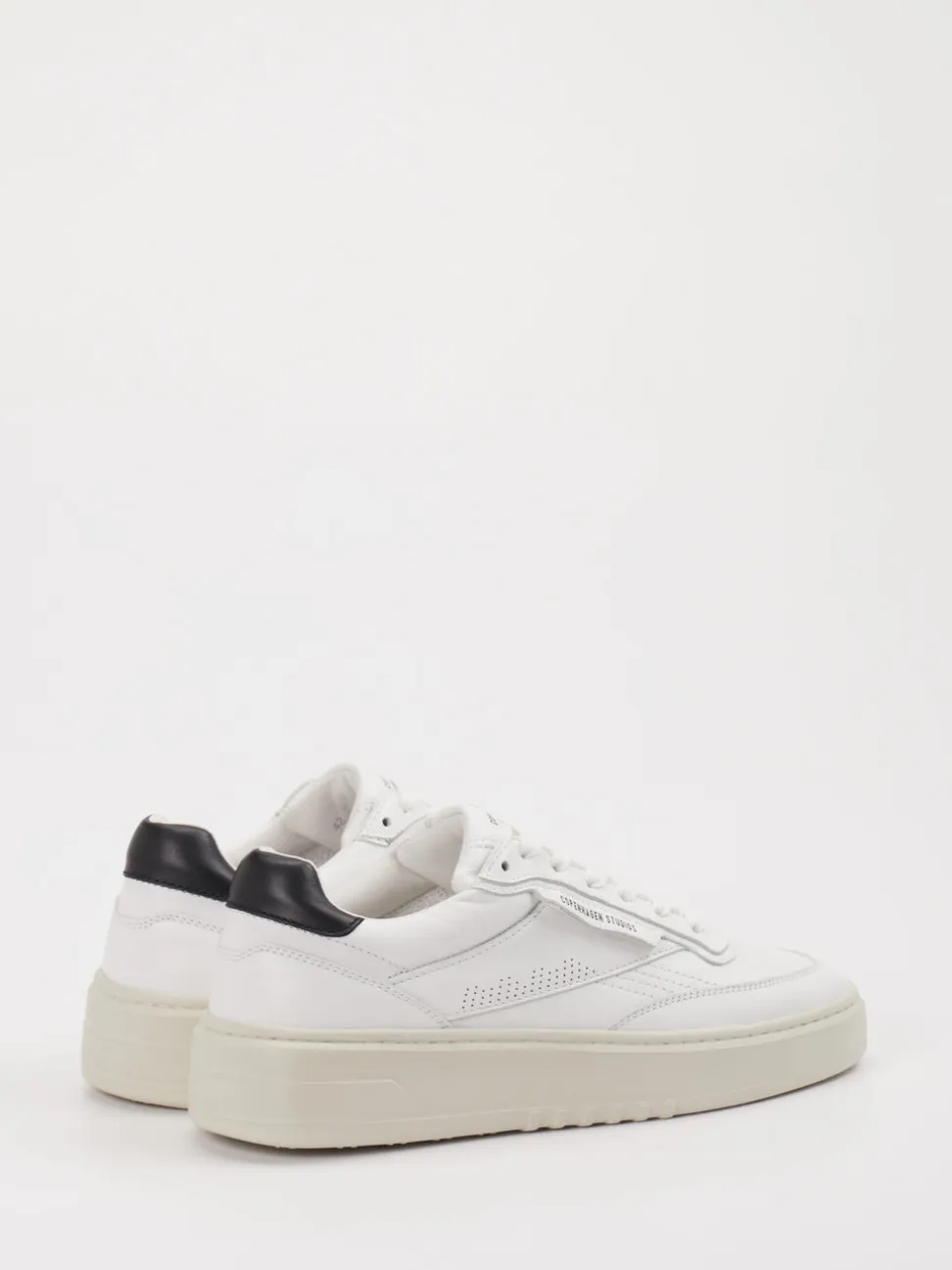 Copenhagen – Low-Top Sneaker aus Kalbleder Weiß