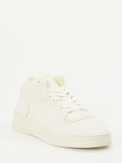 Copenhagen – Mid-Top Sneaker aus Kalbleder cremeweiß