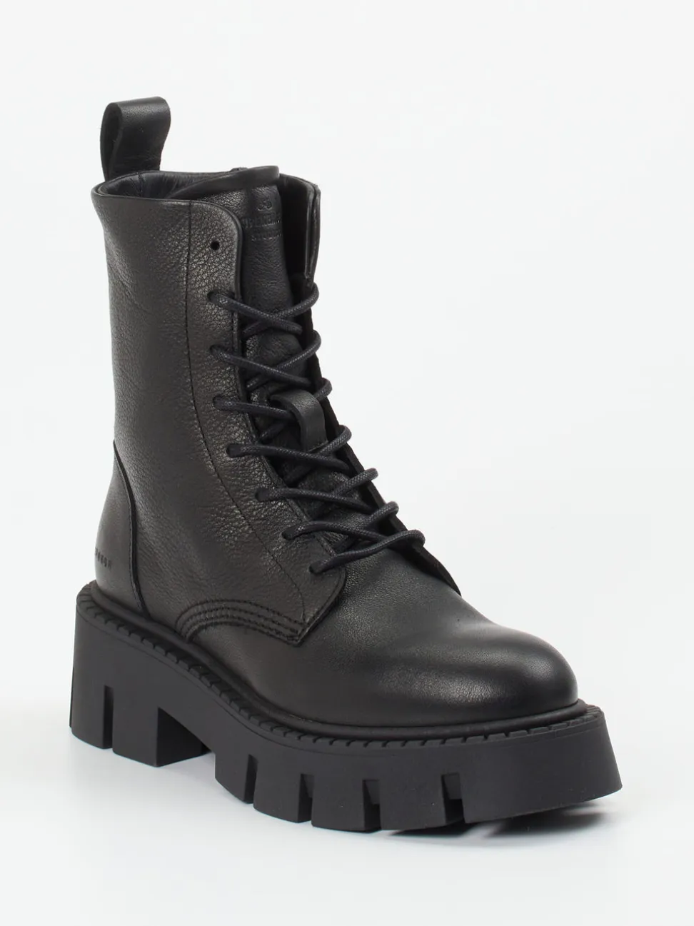 Copenhagen – Schnürboots aus Kalbleder Schwarz