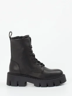 Copenhagen – Schnürboots aus Kalbleder Schwarz