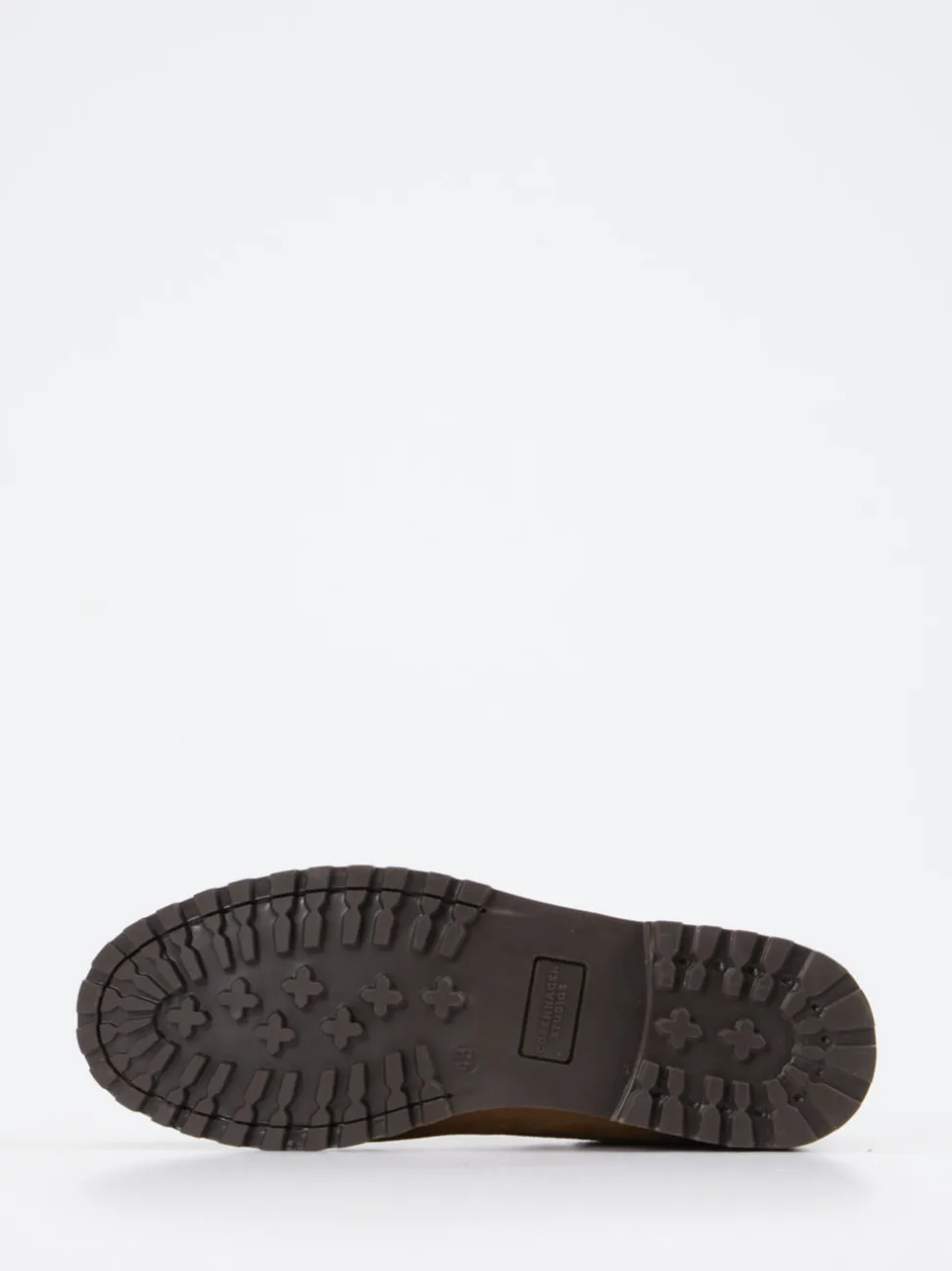 Copenhagen – Schnürschuh aus Veloursleder cognacbraun