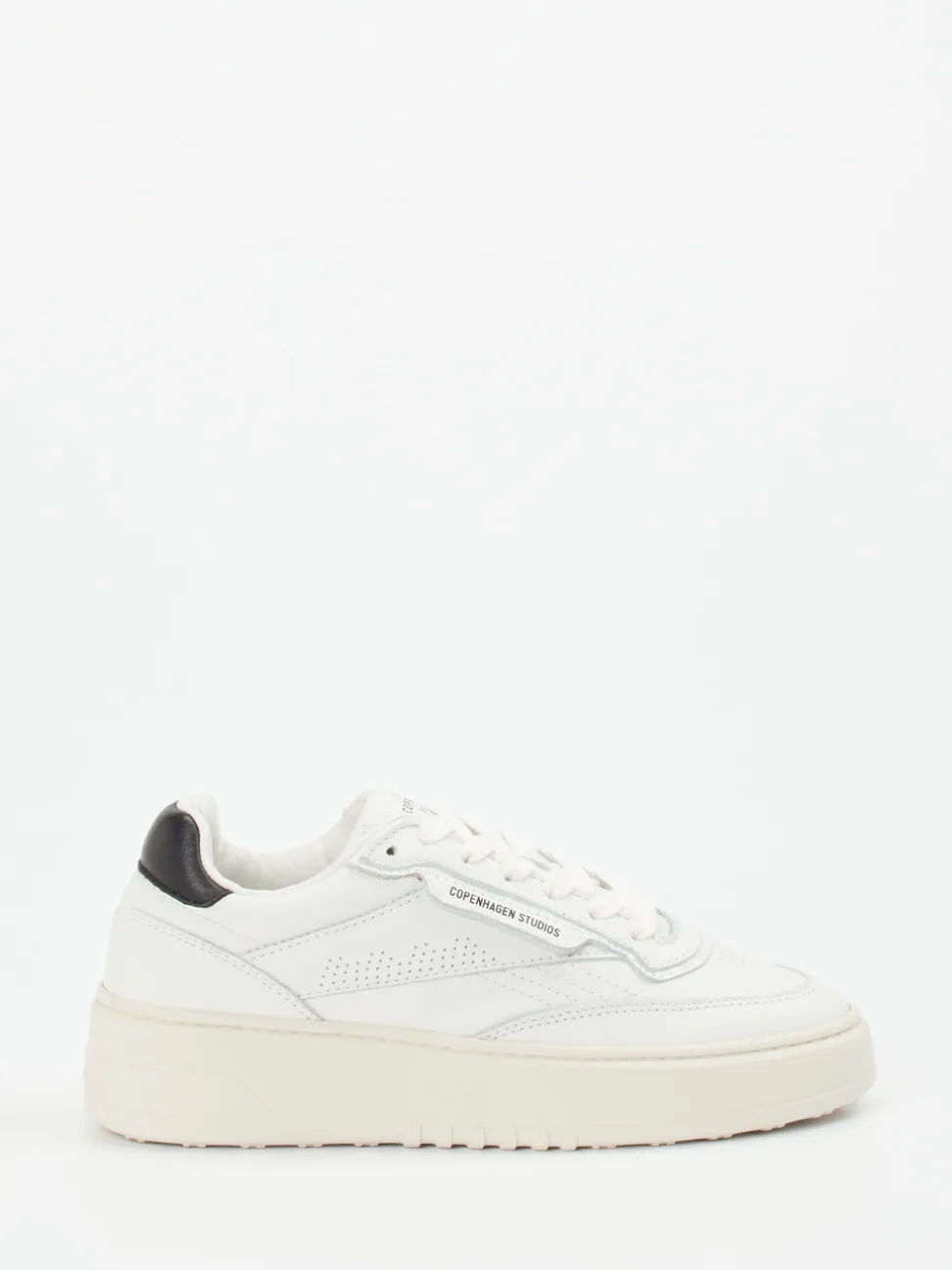 Copenhagen – Sneaker aus Glattleder Offwhite