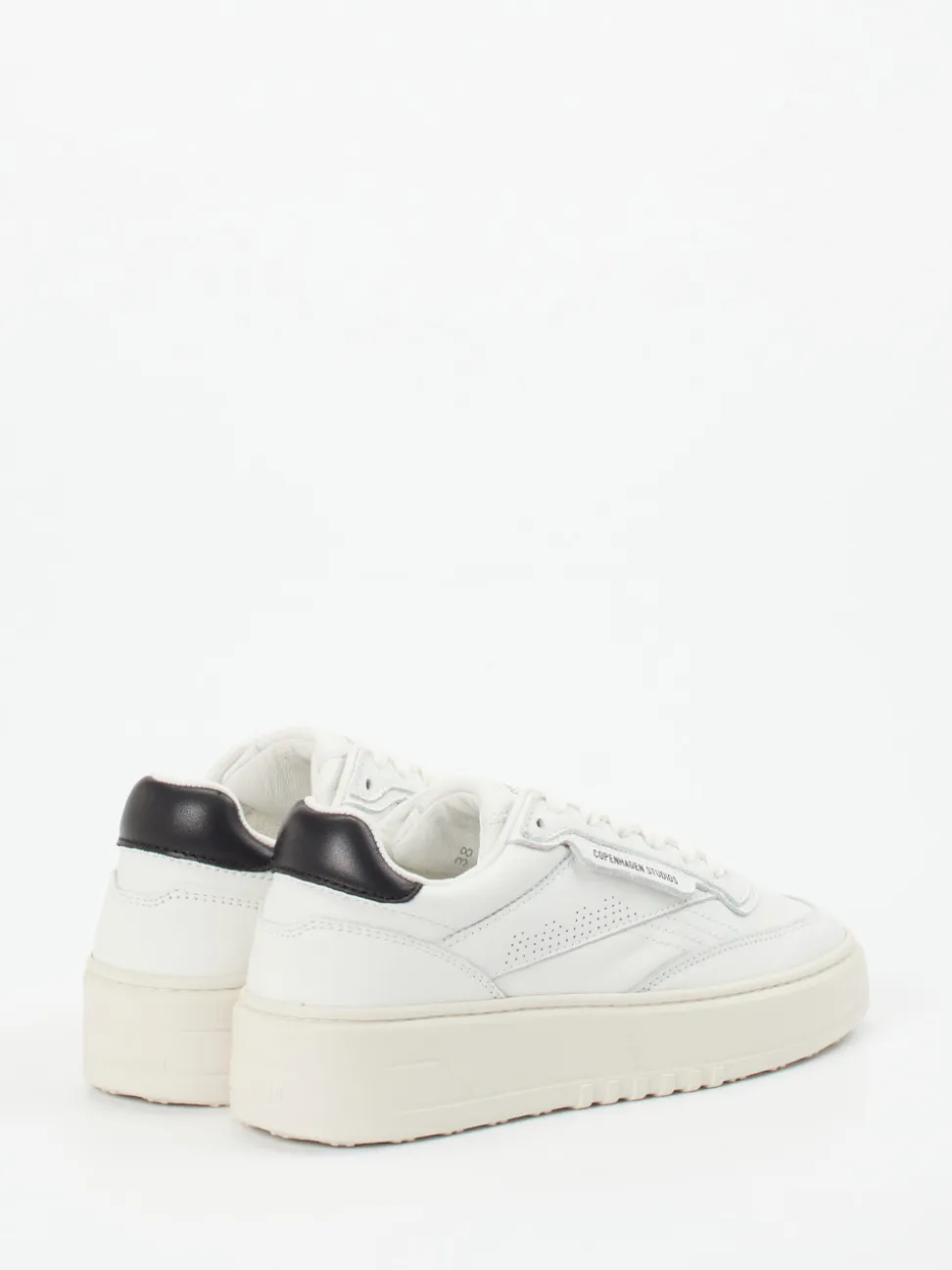 Copenhagen – Sneaker aus Glattleder Offwhite