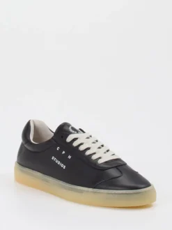 Copenhagen – Sneaker aus Kalbleder in Schwarz