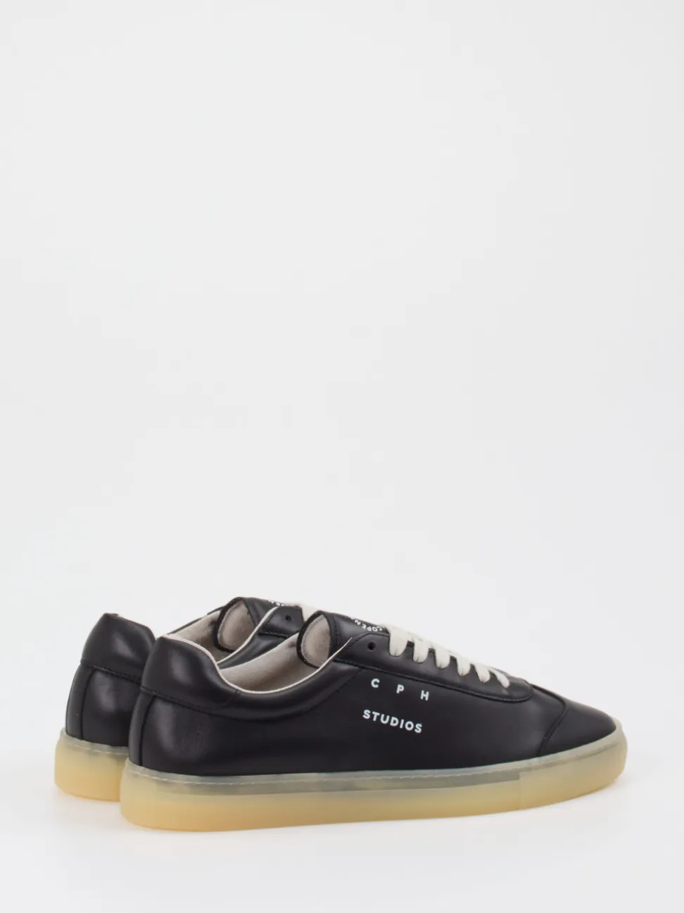 Copenhagen – Sneaker aus Kalbleder in Schwarz