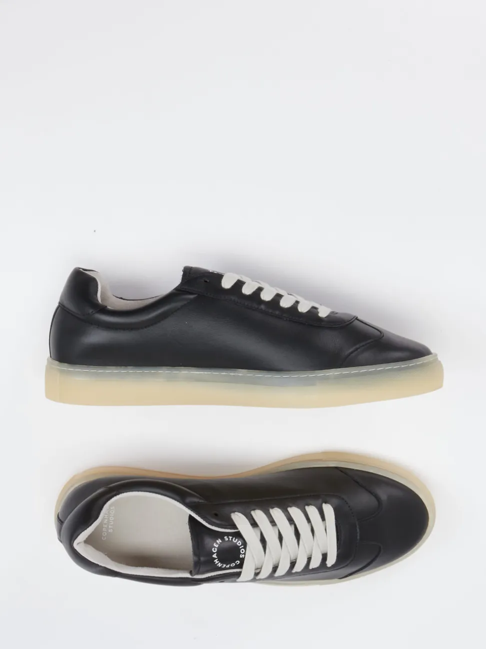 Copenhagen – Sneaker aus Kalbleder in Schwarz