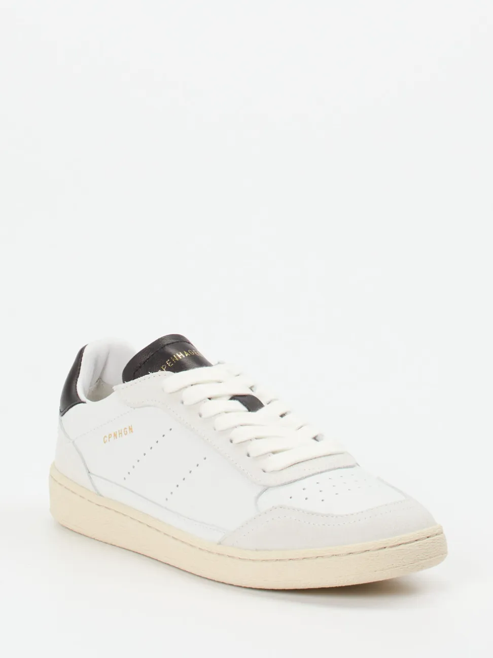 Copenhagen – Sneaker aus Kalbleder weiß