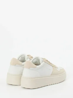 Copenhagen – Sneaker aus Kalbleder und Veloursleder Beige