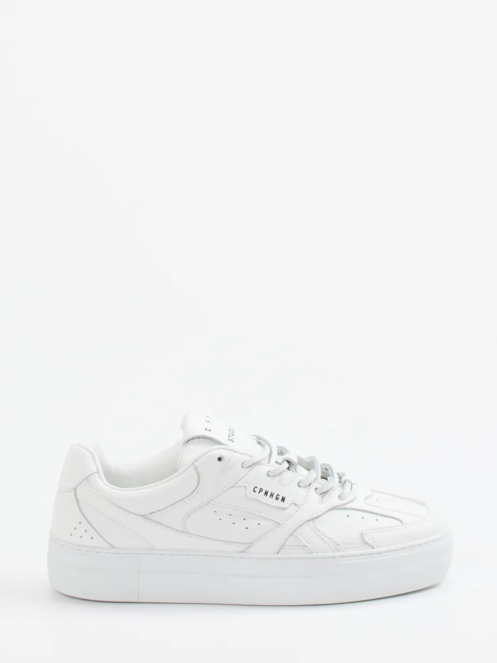 Copenhagen – Sneaker aus Kalbleder weiß