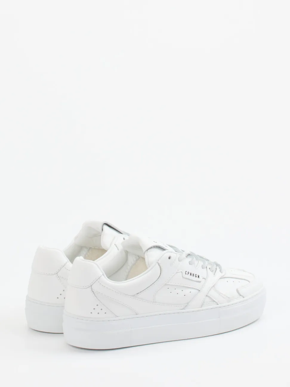 Copenhagen – Sneaker aus Kalbleder weiß