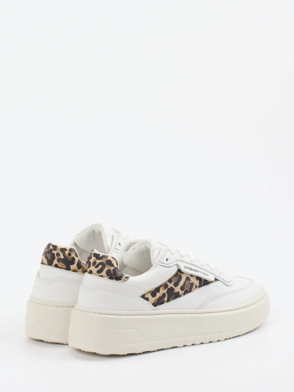 Copenhagen – Sneaker aus Kalbleder mit Leoprint