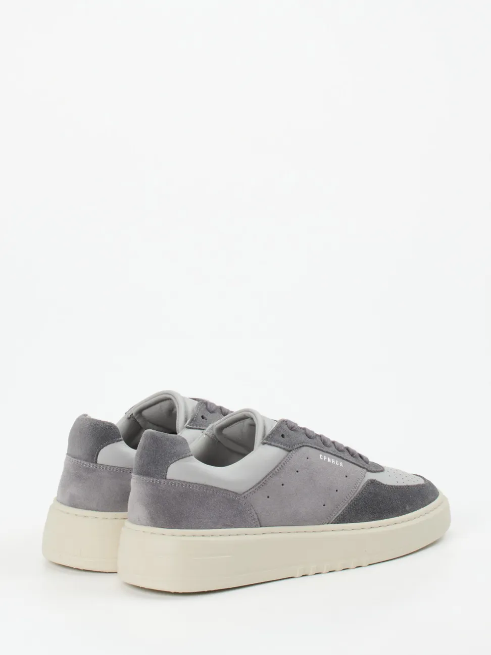 Copenhagen – Sneaker aus Kalbleder und Veloursleder grau