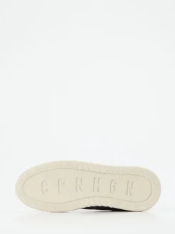 Copenhagen – Sneaker aus Kalbleder und Veloursleder grau
