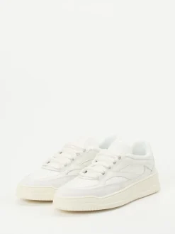 Copenhagen – Sneaker aus Kalbleder Offwhite