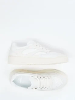 Copenhagen – Sneaker aus Kalbleder Offwhite