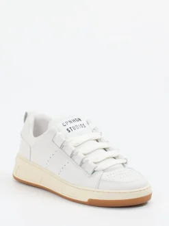 Copenhagen – Sneaker aus Kalbleder Weiß