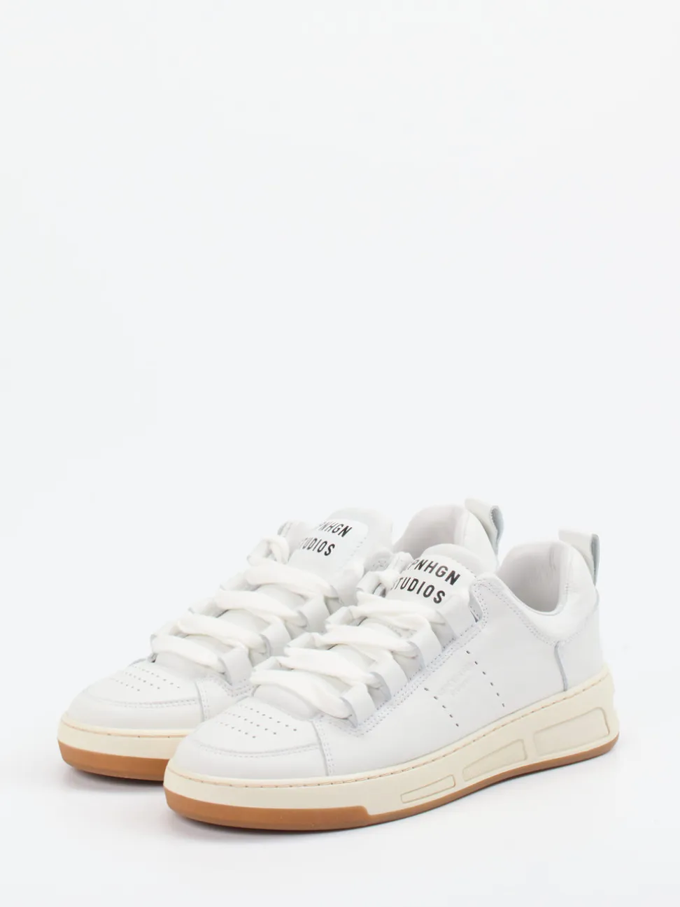 Copenhagen – Sneaker aus Kalbleder Weiß