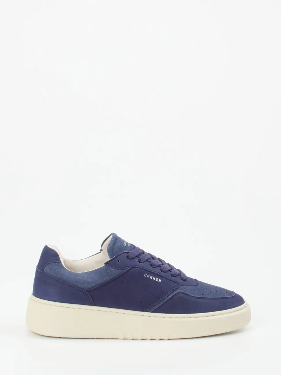 Copenhagen – Sneaker aus Kalbleder in Indigoblau
