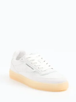 Copenhagen – Sneaker aus Kalbleder weiß