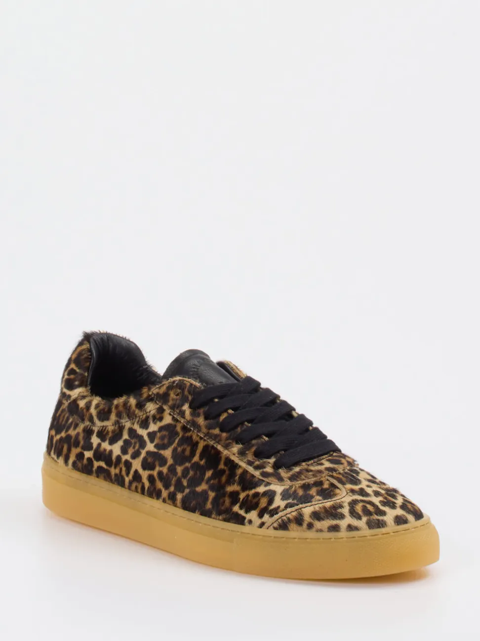 Copenhagen – Sneaker aus Kalbshaarleder Leoprint