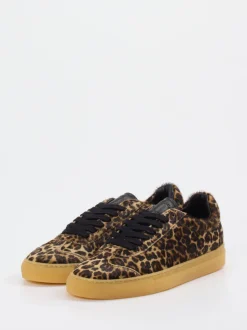 Copenhagen – Sneaker aus Kalbshaarleder Leoprint