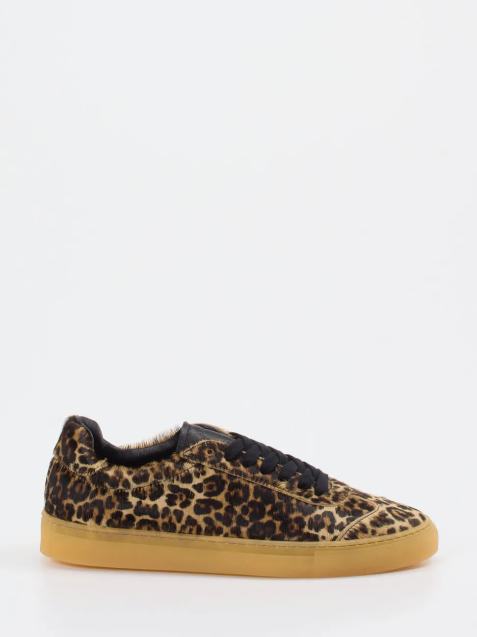 Copenhagen – Sneaker aus Kalbshaarleder Leoprint