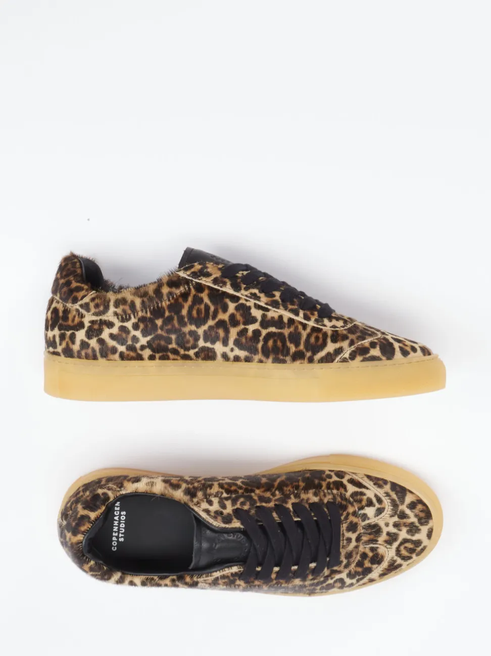 Copenhagen – Sneaker aus Kalbshaarleder Leoprint