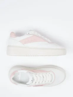 Copenhagen – Sneaker aus Kalbleder und Veloursleder Off-White