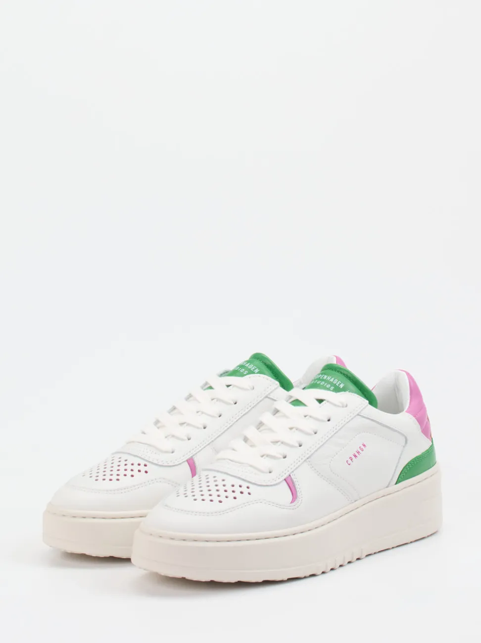Copenhagen – Sneaker aus Kalbleder mit Color-Blocking