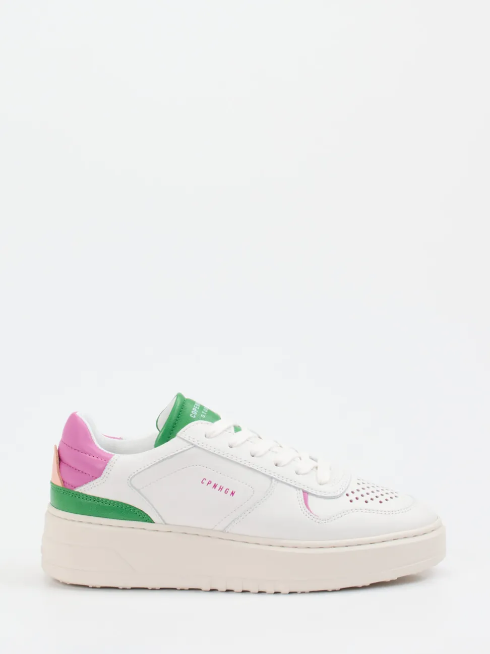 Copenhagen – Sneaker aus Kalbleder mit Color-Blocking
