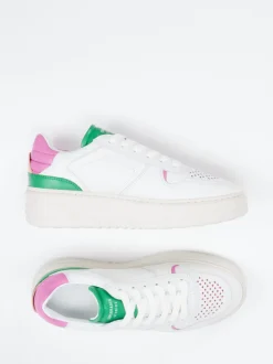 Copenhagen – Sneaker aus Kalbleder mit Color-Blocking