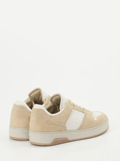 Copenhagen – Sneaker aus Kalbleder und Veloursleder Beige
