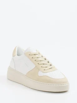 Copenhagen – Sneaker aus Velour/Leder in Beige