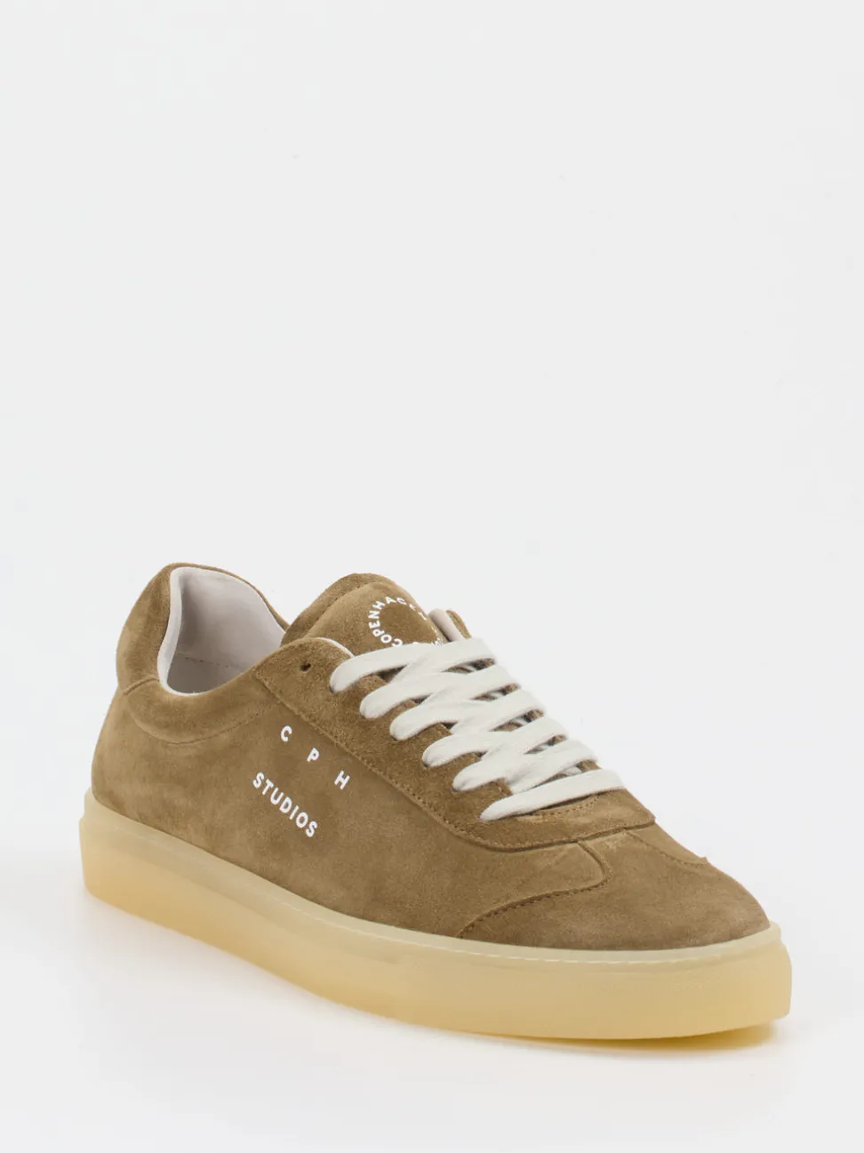 Copenhagen – Sneaker aus Veloursleder sandbraun