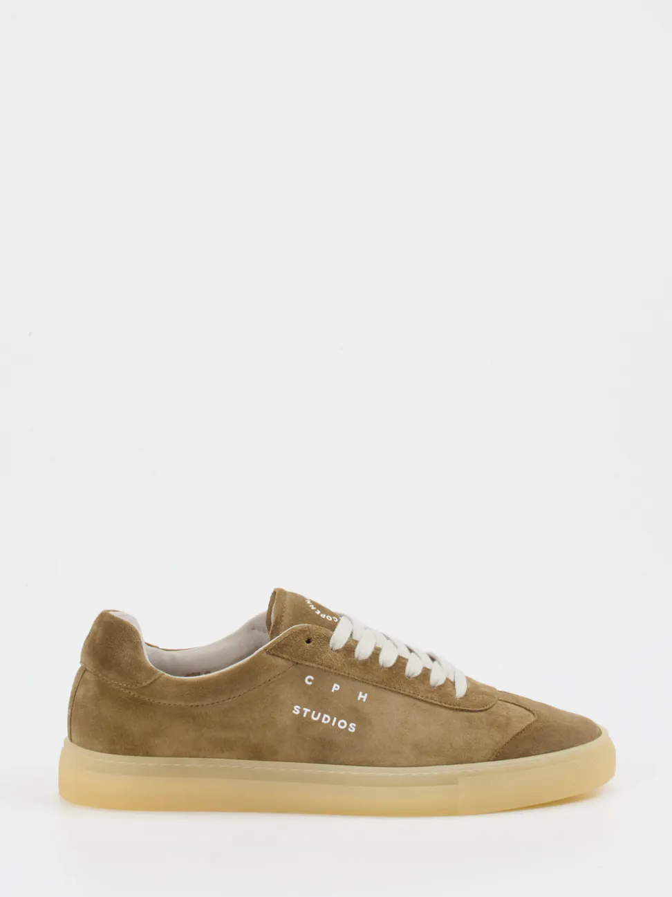 Copenhagen – Sneaker aus Veloursleder sandbraun