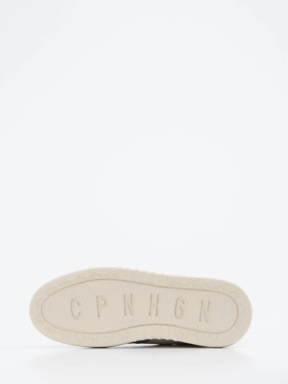 Copenhagen – Sneaker aus Velourleder und Glattleder weiß
