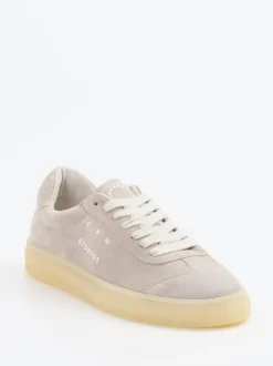 Copenhagen – Sneaker aus Veloursleder sandbeige