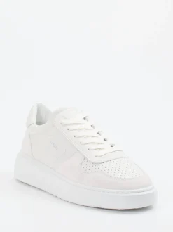 Copenhagen – Sneaker aus Velour/Leder Offwhite