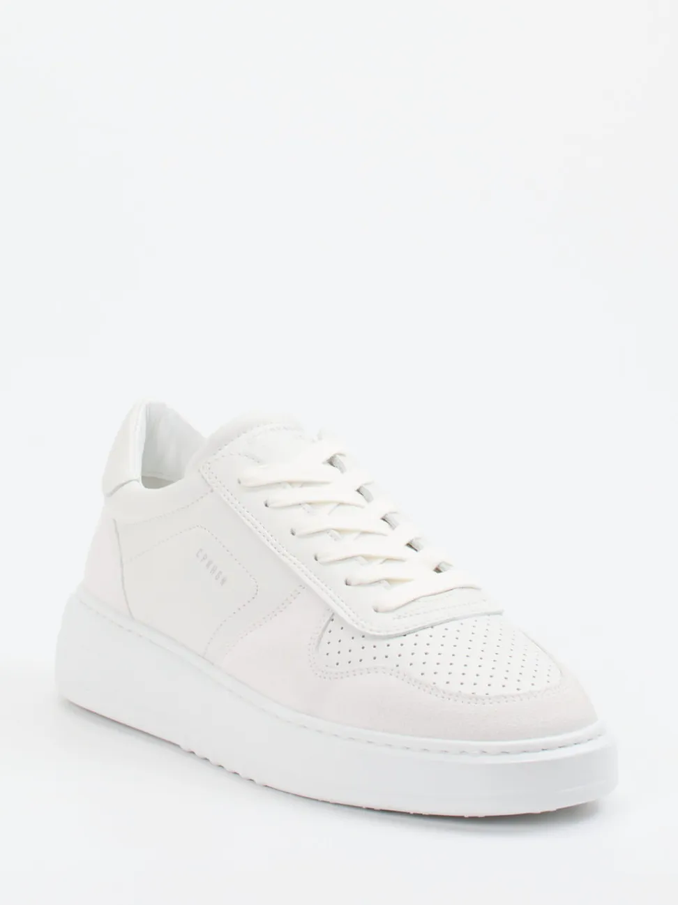 Copenhagen – Sneaker aus Velour/Leder Offwhite