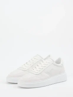 Copenhagen – Sneaker aus Velour/Leder Offwhite