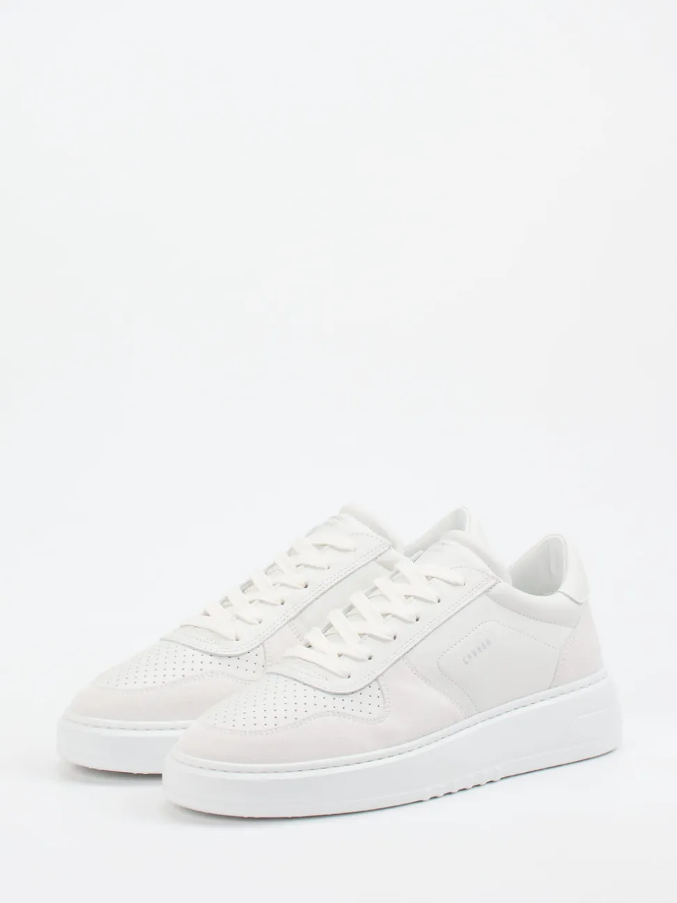 Copenhagen – Sneaker aus Velour/Leder Offwhite