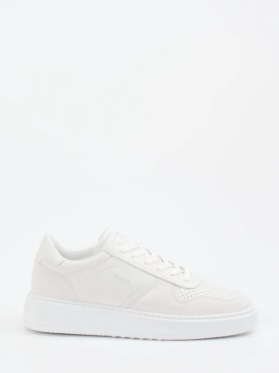 Copenhagen – Sneaker aus Velour/Leder Offwhite