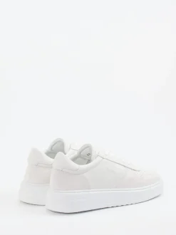 Copenhagen – Sneaker aus Velour/Leder Offwhite