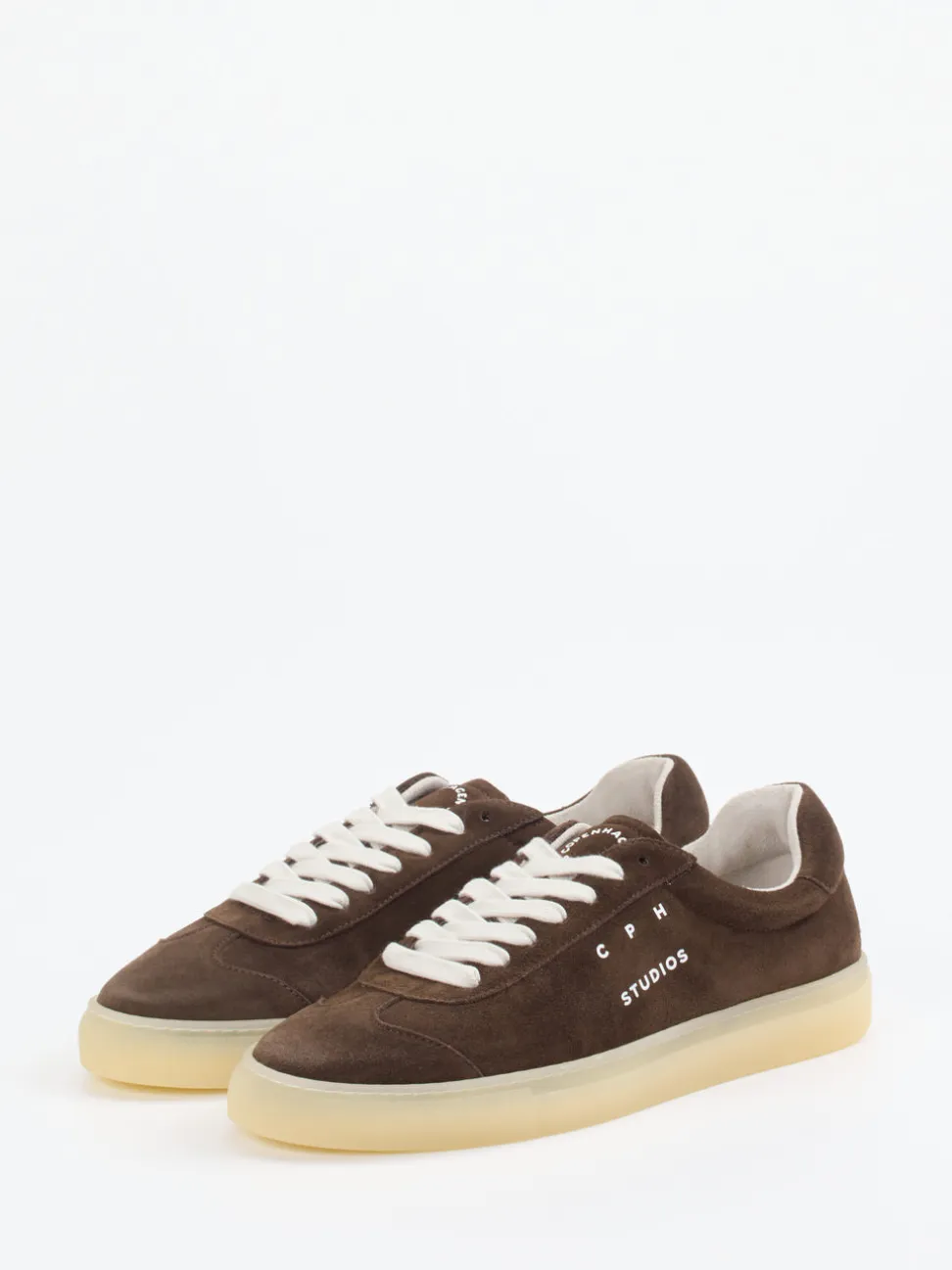 Copenhagen – Sneaker aus Veloursleder braun