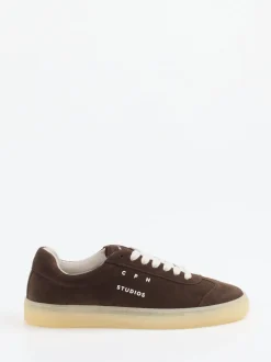 Copenhagen – Sneaker aus Veloursleder braun