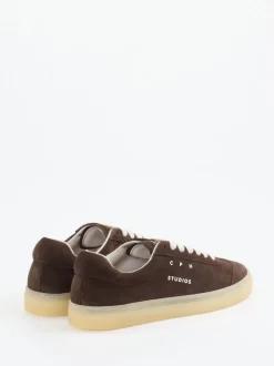 Copenhagen – Sneaker aus Veloursleder braun