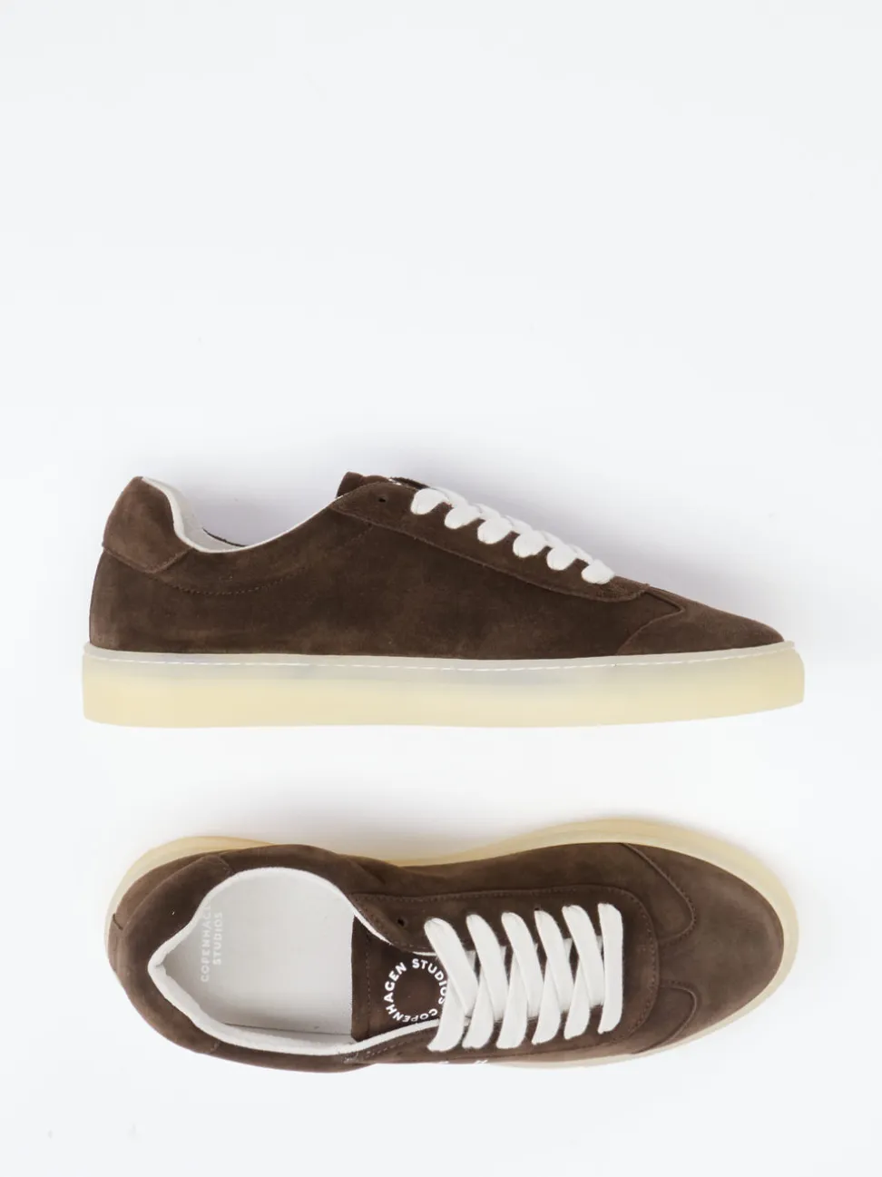 Copenhagen – Sneaker aus Veloursleder braun