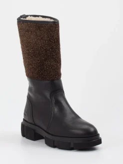 Copenhagen – Winterstiefel aus Glattleder Schwarz
